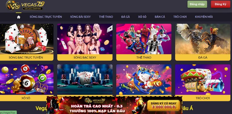 Vegas79 khiến thị trường giải trí bùng nổ